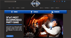 Desktop Screenshot of coverdownband.com